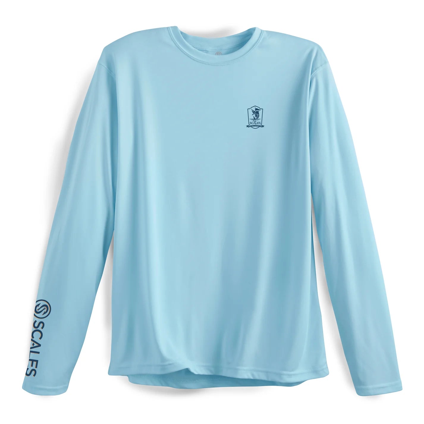 Scales Sporty Club L/S Performance - Light Blue