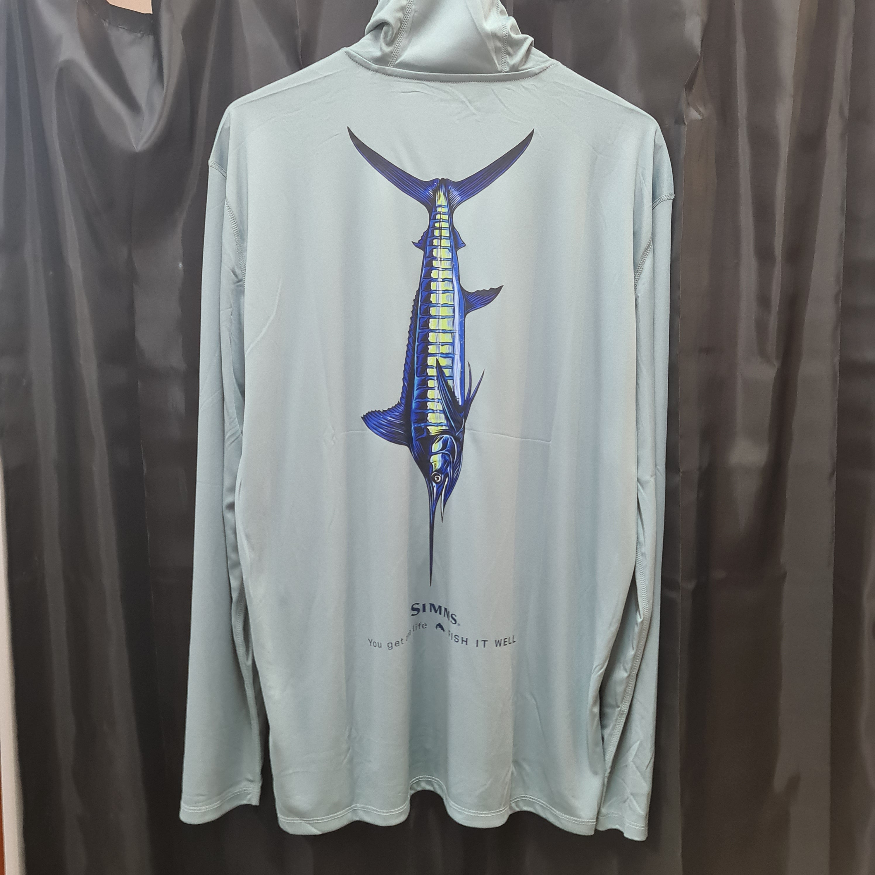 Simms Simms S25 Artist Solartech Hoody - Blue Marlin