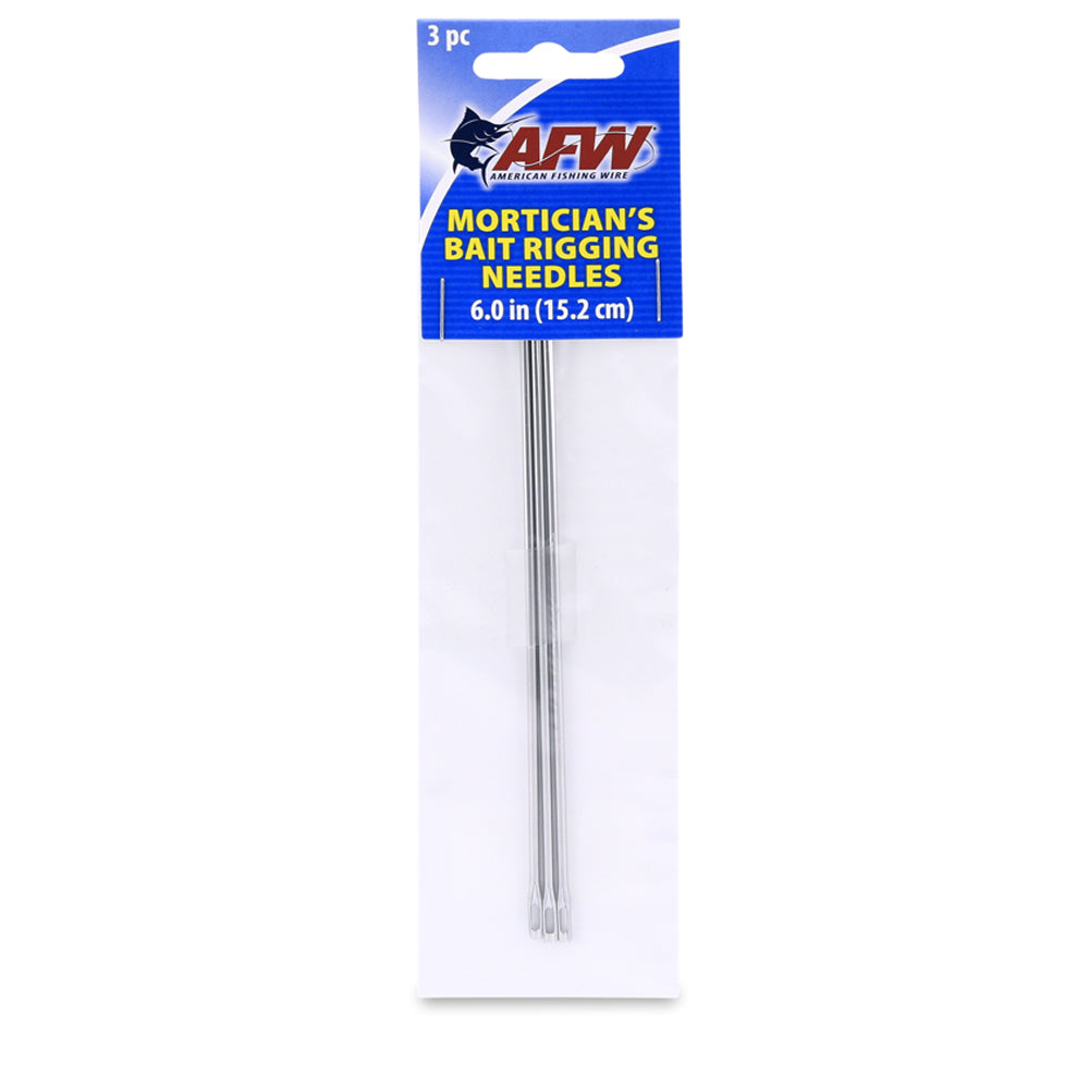 AFW Morticians Bait Rigging Needles S/S 6in