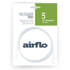 Airflo Polyleader Trout 5ft Clear intermediate