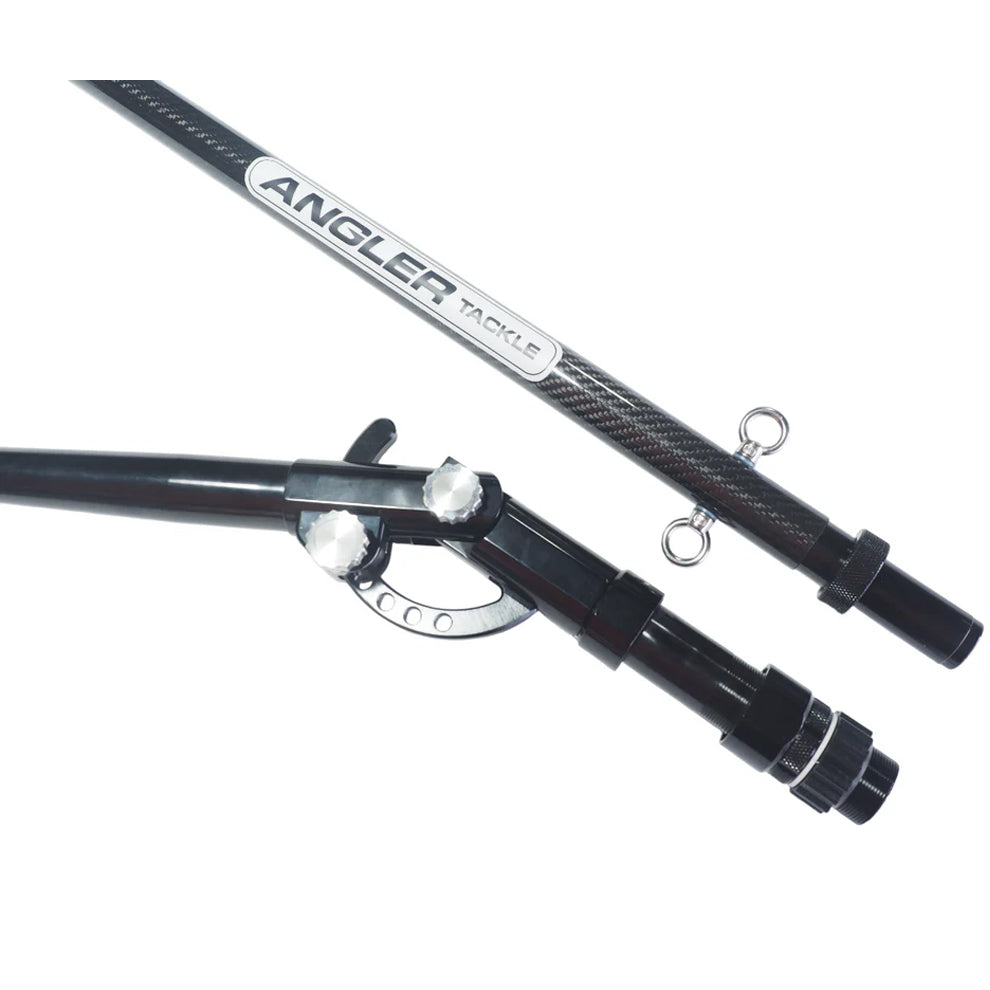 Angler Tackle Dredge Boom Deluxe Carbon Cover