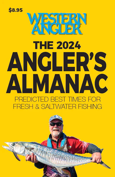Western Angler 2024 Anglers Almanac Tide and Bite Times - WA