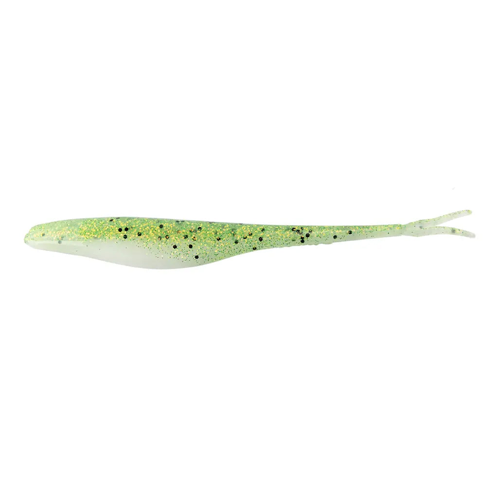 Berkley Gulp Jerkshad 7in Green Haze Fleck