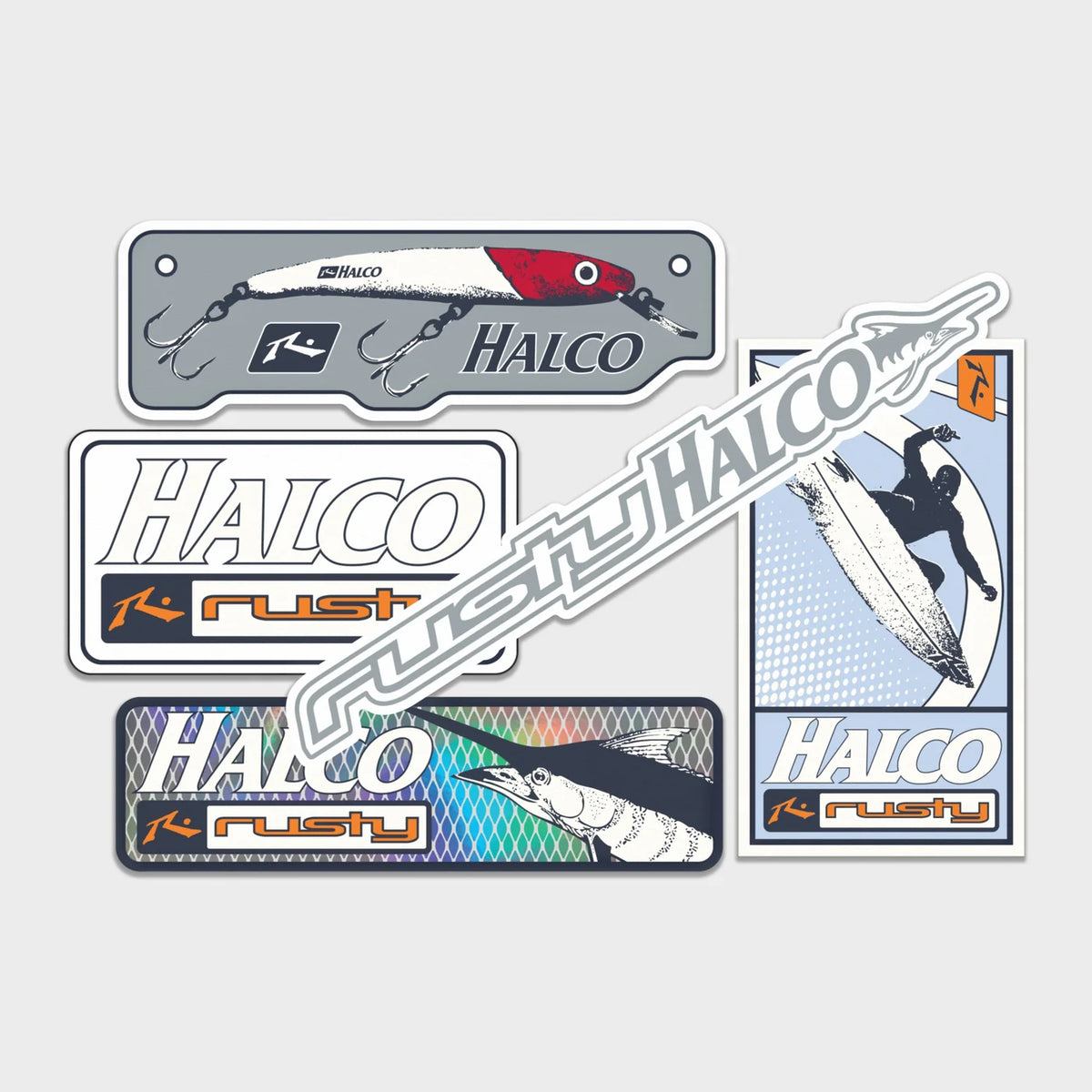 Halco X Rusty Sticker Pack Cover