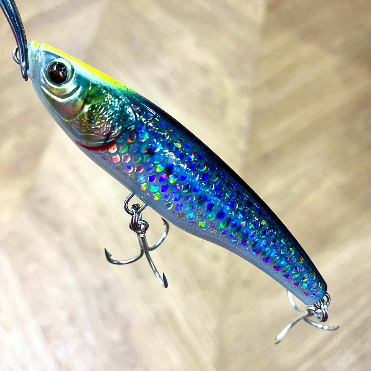Little Jack Forma Heads 105mm 52g Sinking Pencil Chartreuse Head Glow