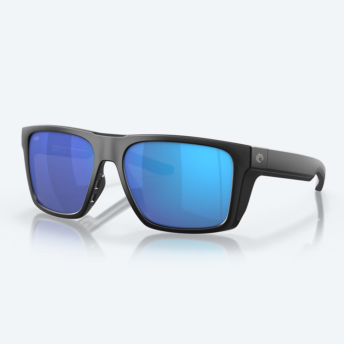 Costa Del Mar Lido 580G Matte Black Frame / Blue Mirror Lens