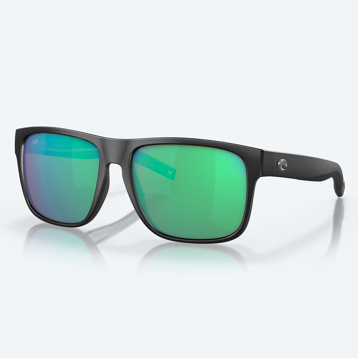 Costa Del Mar Spearo XL Matte Black Frame / 580G Green Mirror Lens