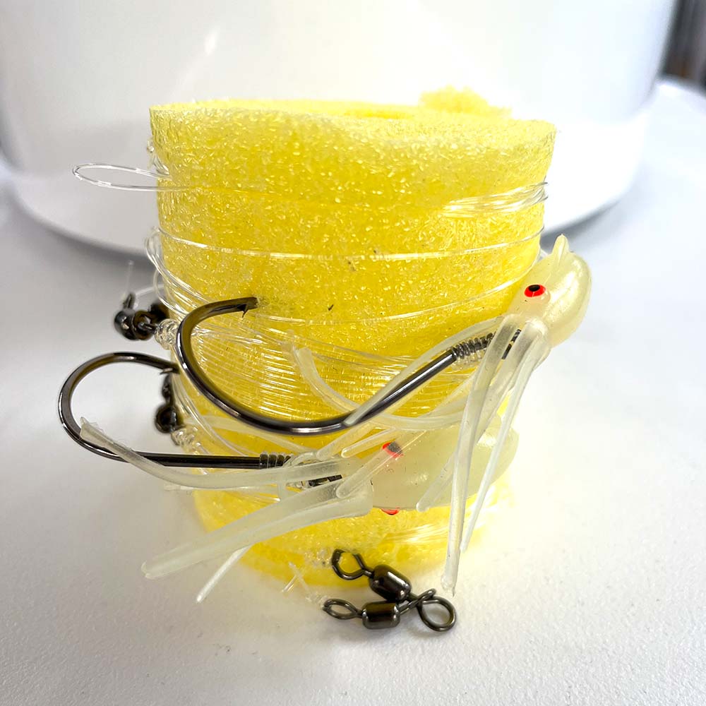 Compleat Angler Nedlands Compleat Angler Nedlands Deluxe Double Dropper Drone Fishing Rig - side view