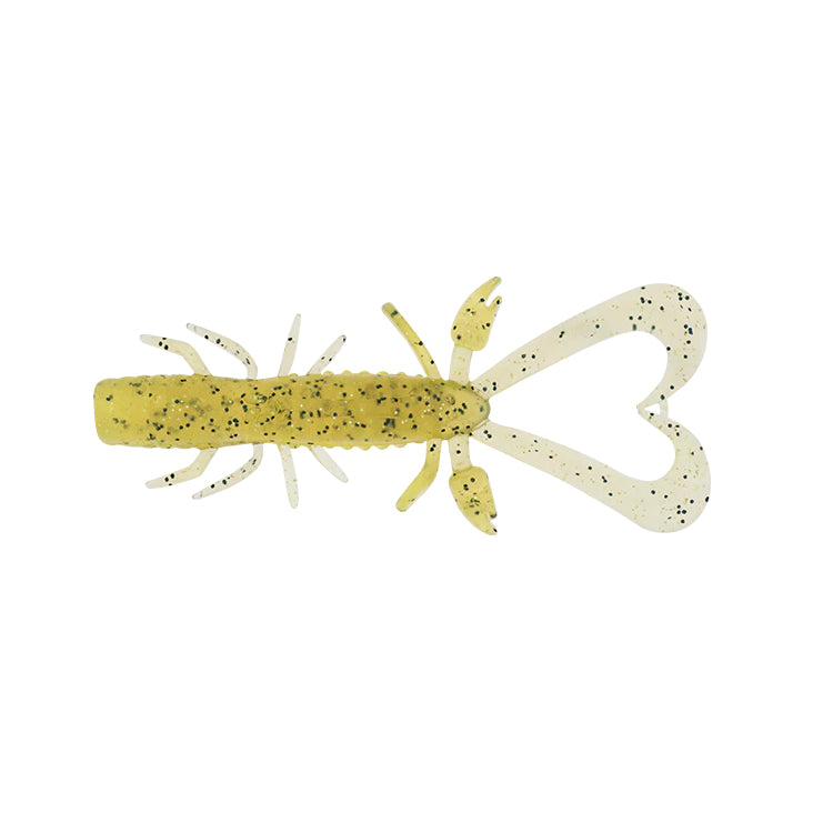 Daiwa Bait Junkie Risky Critter 3in Lemongrass UV