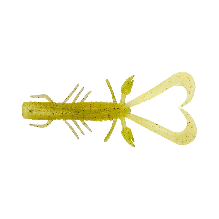 Daiwa Bait Junkie Risky Critter 3in Pearl Watermelon