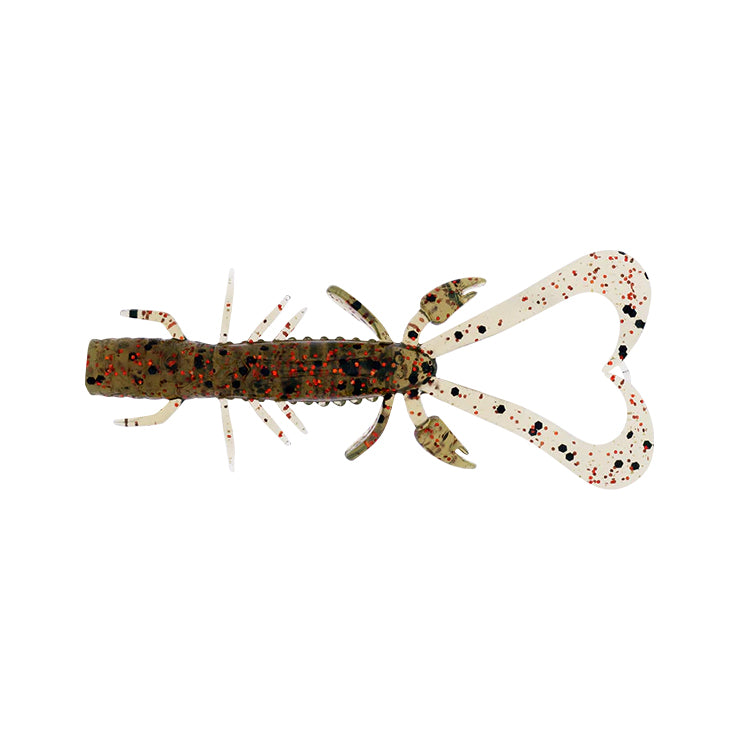 Daiwa Bait Junkie Risky Critter 3in Watermelon Red