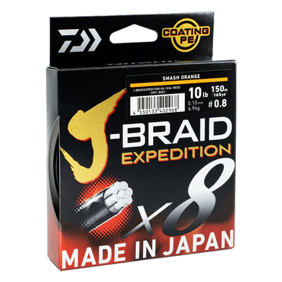 Daiwa J-Braid Expedition X8 150m