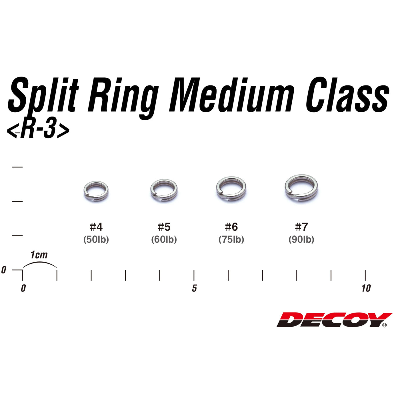 Decoy Spilt Ring Medium Sizes