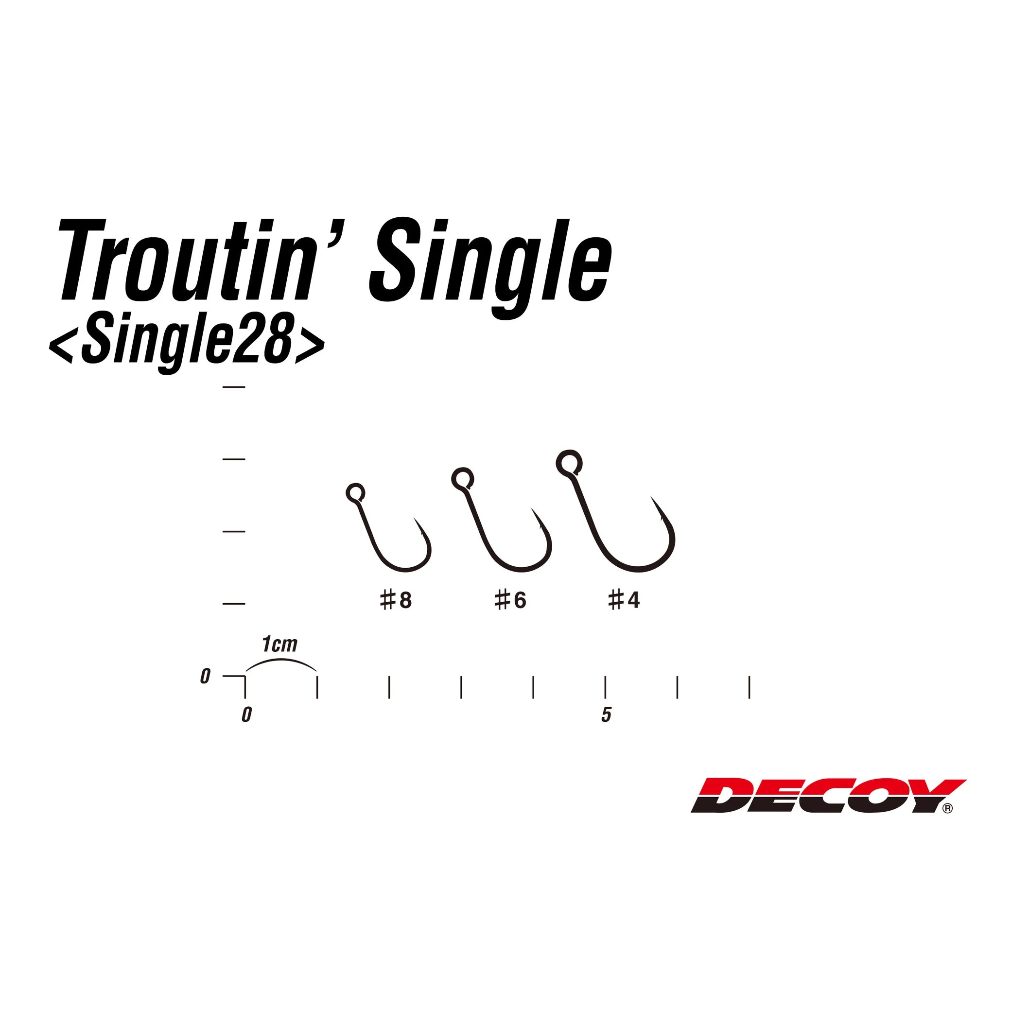 Decoy Troutin Single 28 Sizes