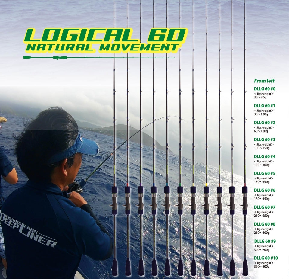 Deepliner DeepLiner Logical 60 Slow Pitch Jig Rod
