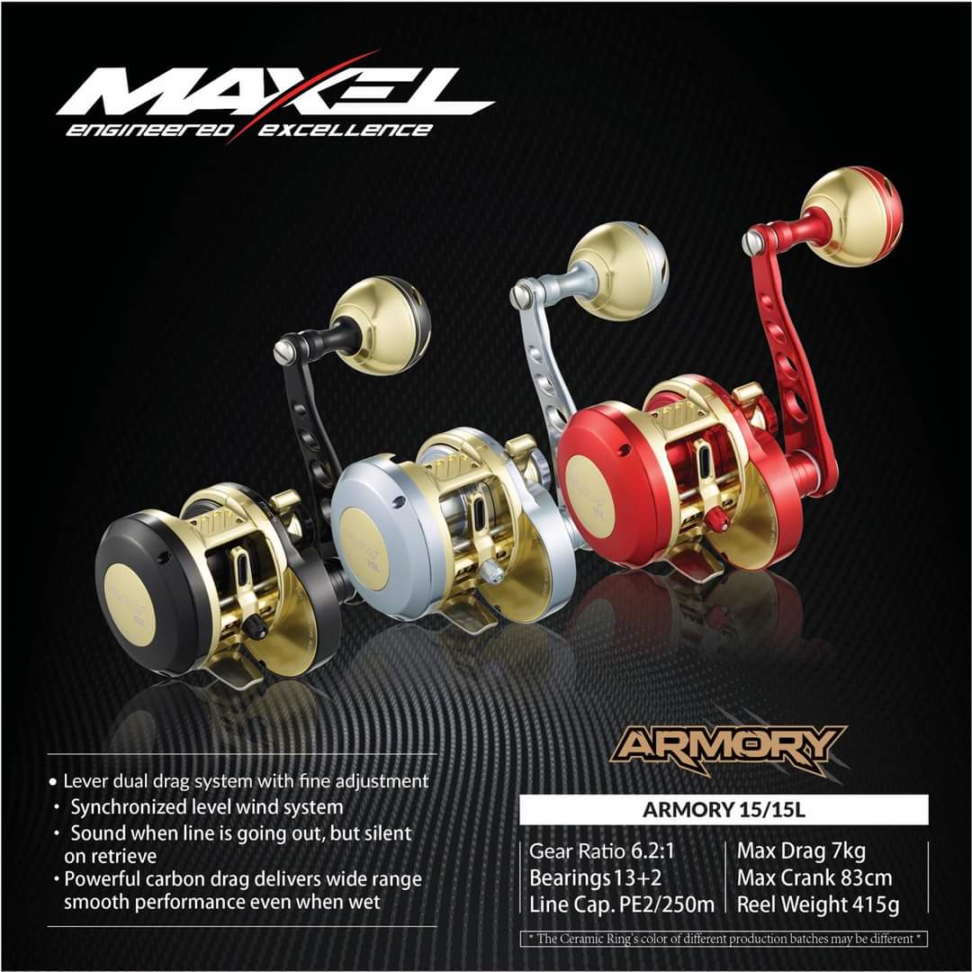 Maxel Armory 15 Fishing Reel