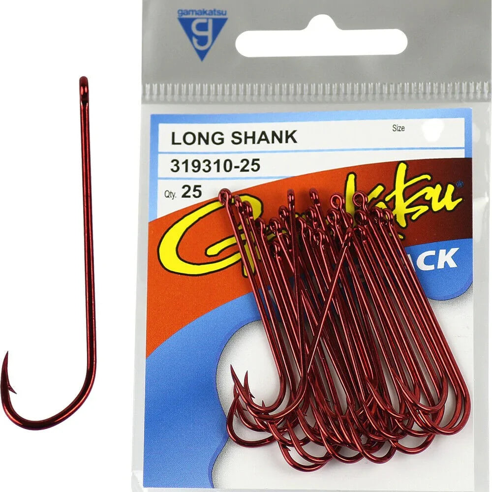 Gamakatsu Long Shank Red Value Pack Cover