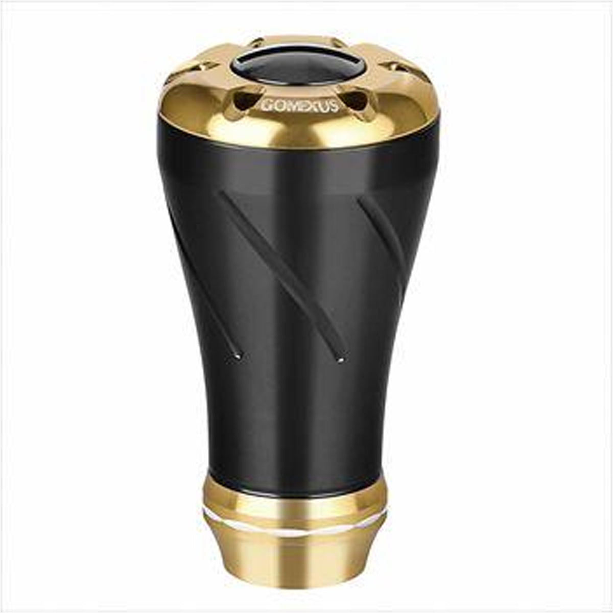 Gomexus A20 20mm Aluminium CNC Power Knob Black / Light Gold