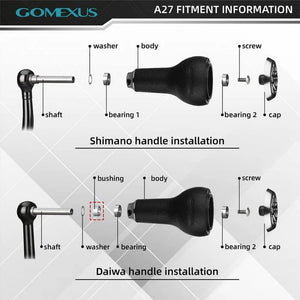 Gomexus A27 27mm Knob Fitting
