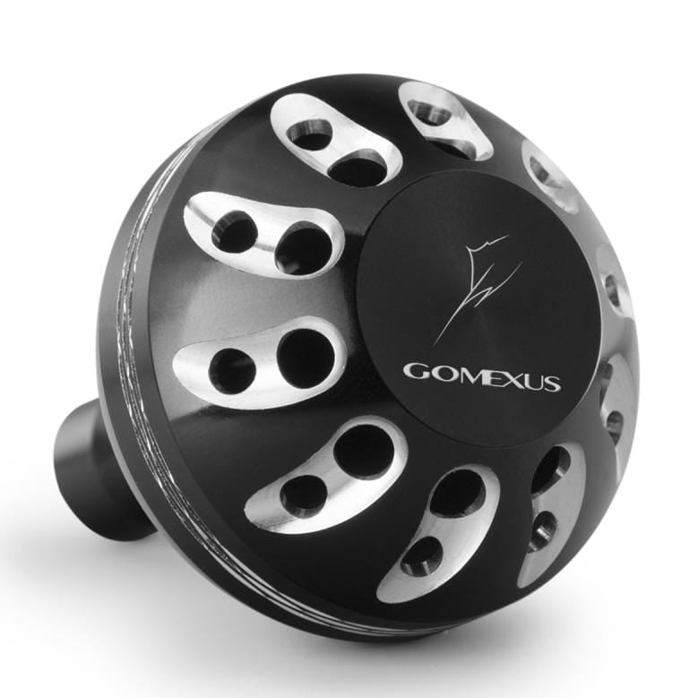Gomexus A35 35mm Aluminium Power Knob Black / Silver