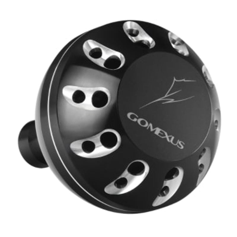 Gomexus B47 47mm Aluminium Power Knob Black / Silver