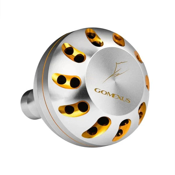 Gomexus B47 47mm Aluminium Power Knob Silver/Gold