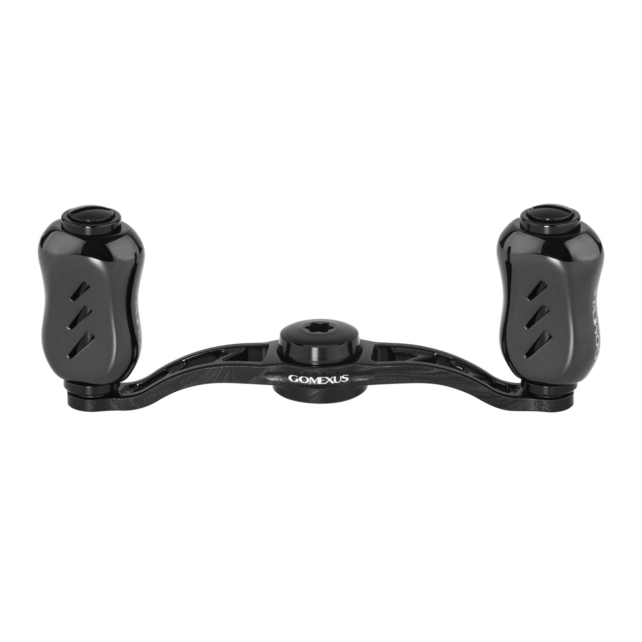 Gomexus BDH-T22 90mm Aluminium Baitcaster Handle / T22 Titanium Knob Black / Black