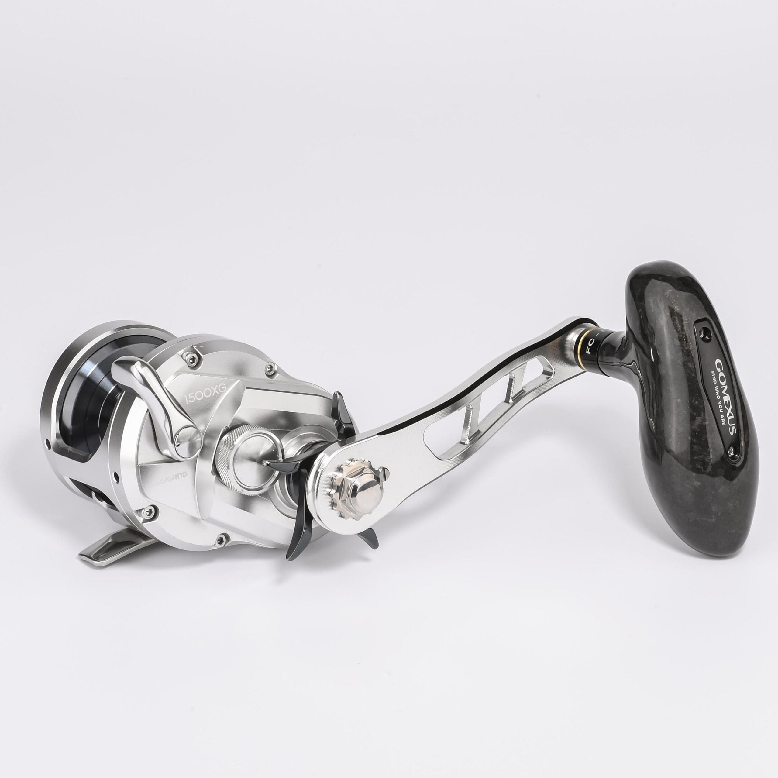 Gomexus D85 Forged Carbon Reel Power Knob 85mm Fitted