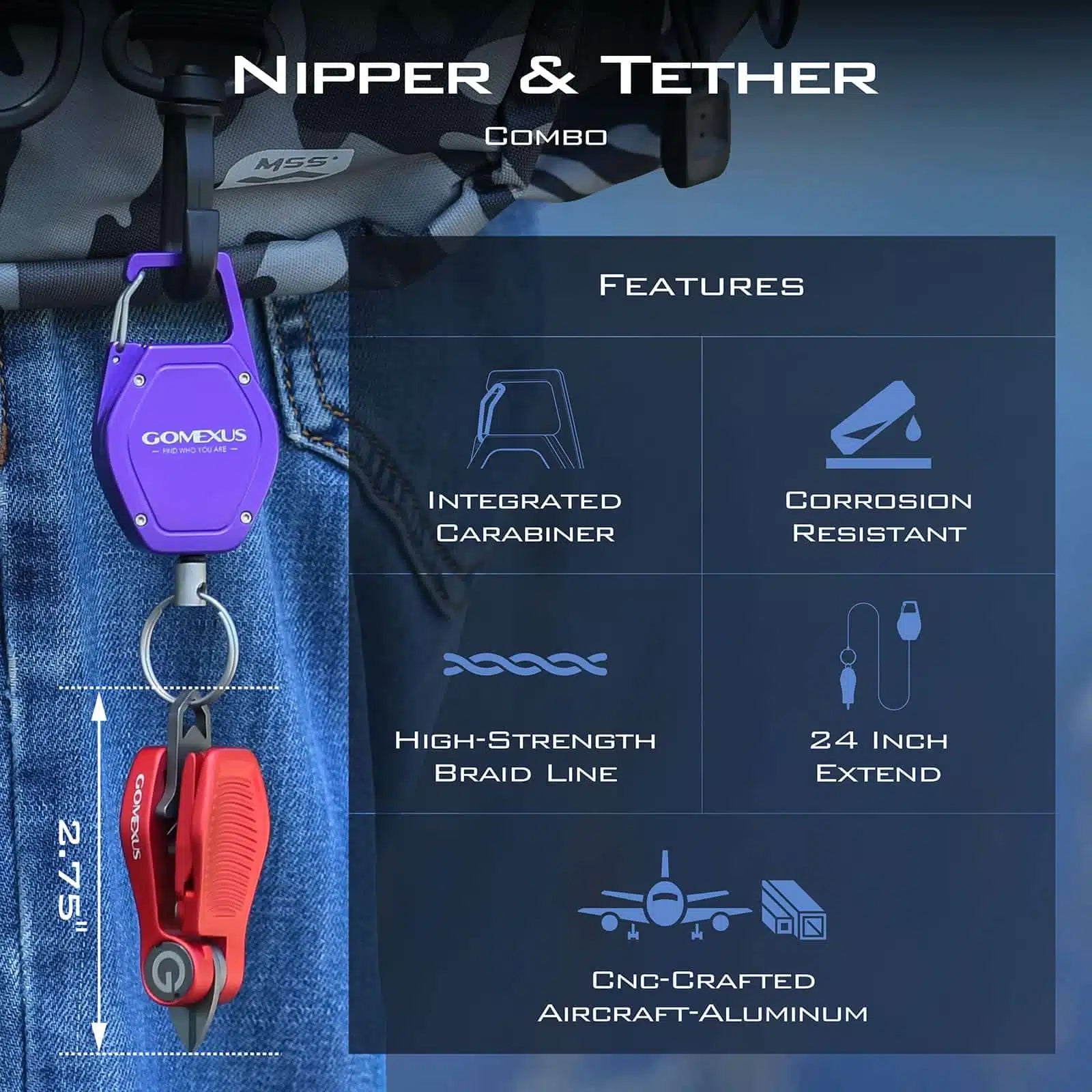 Gomexus Nippers With Retractor Details