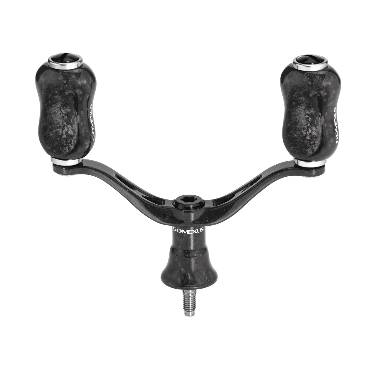 Gomexus Spin Forged Carbon Double Handle - Shimano 82mm Black / Silver