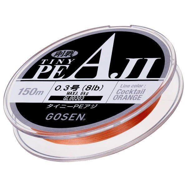 Gosen Answer Ajing X4 150m Cocktail Orange Cover