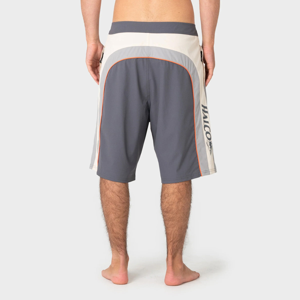 Halco X Rusty Fixed Waist Boardshorts - Steel Back