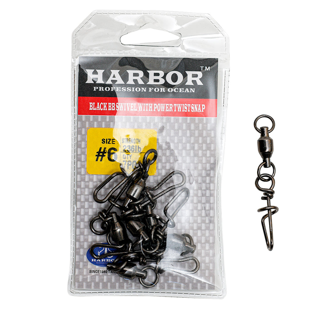 Harbor Ball Bearing Power Twist Snap Cover
