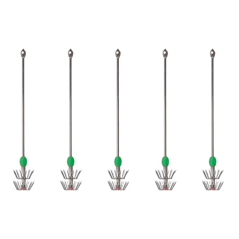 Hook-Em Squid Jig Spike 6in 5pk