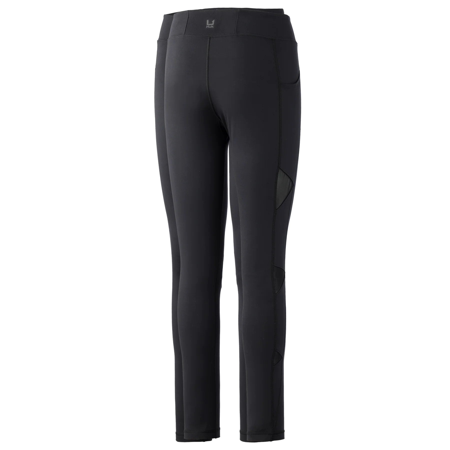 Huk Reel On Legging Womens Black Rear