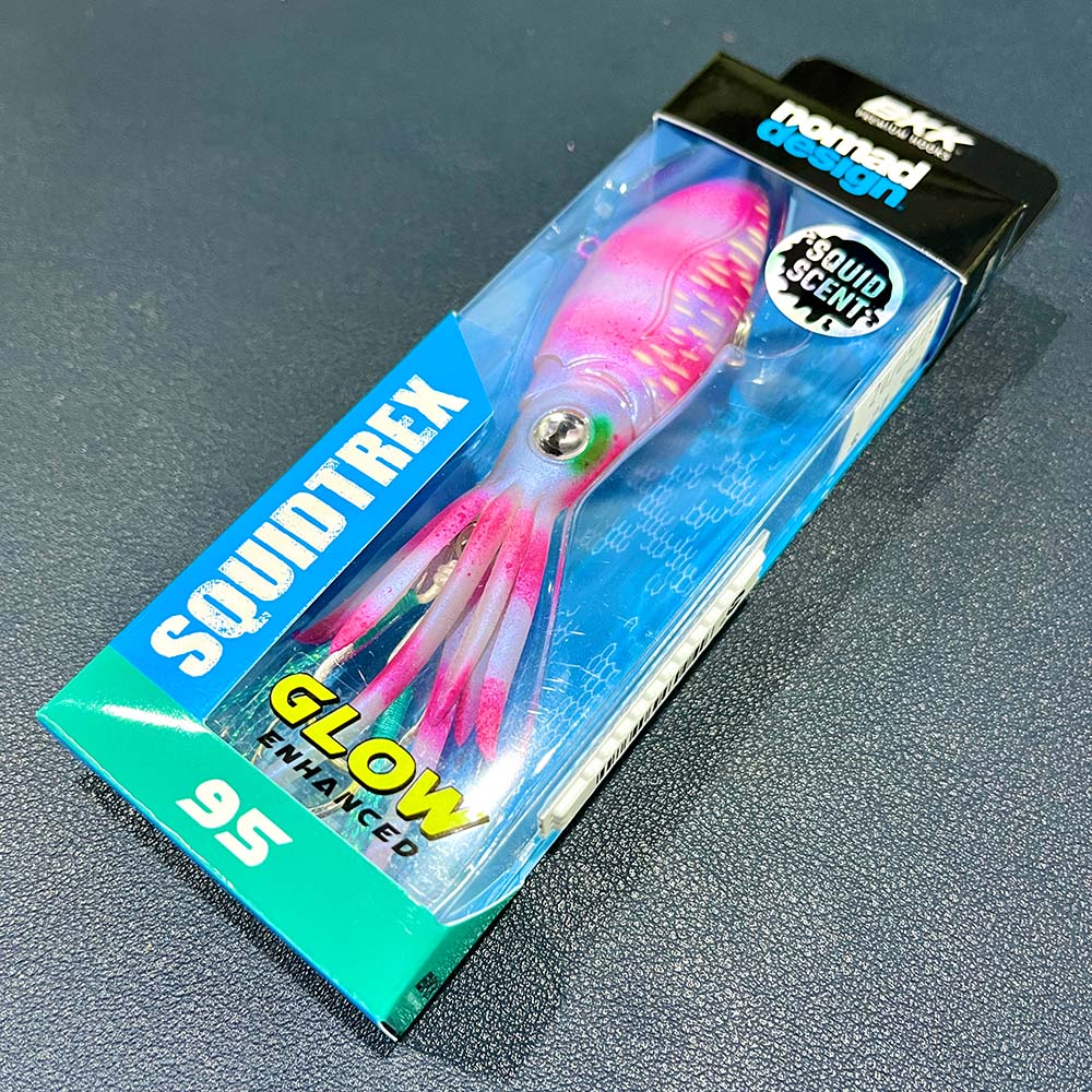 Nomad Squidtrex 95 Vibe - 95mm 32gm PTGR Pink Tiger