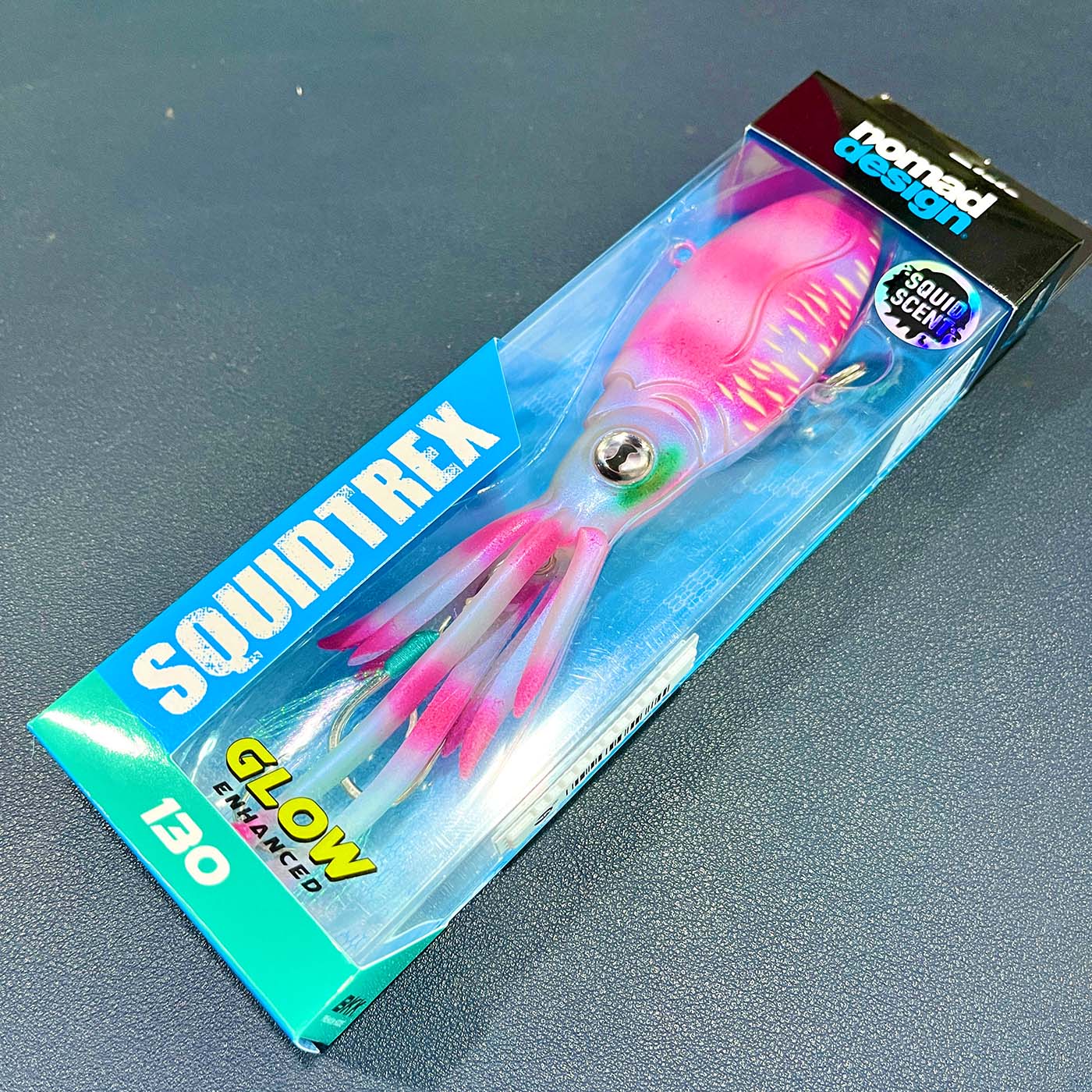 Nomad Squidtrex 130 Vibe - 130mm 92gm PTGR Pink Tiger