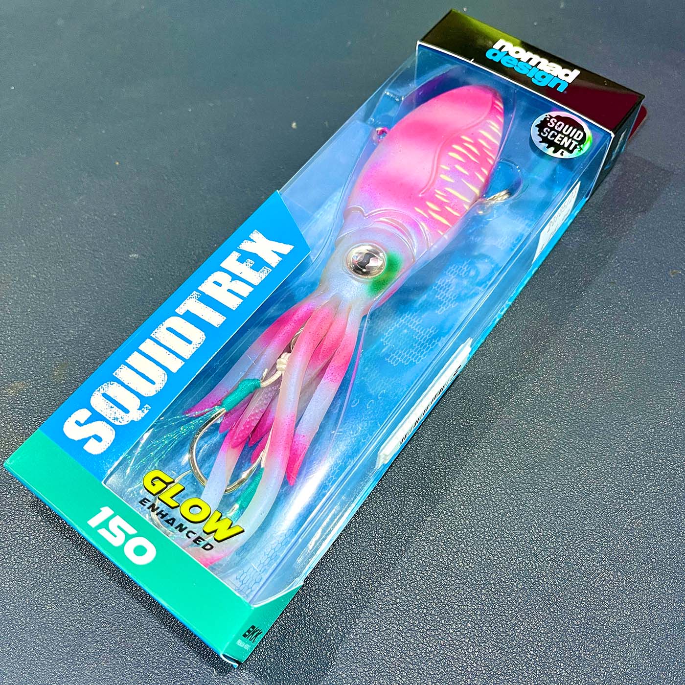 Nomad Squidtrex 150 Vibe - 150mm 128g PTGR Pink Tiger