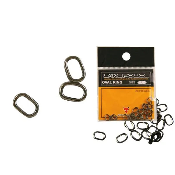 Jackall Lake Police Oval Ring Large