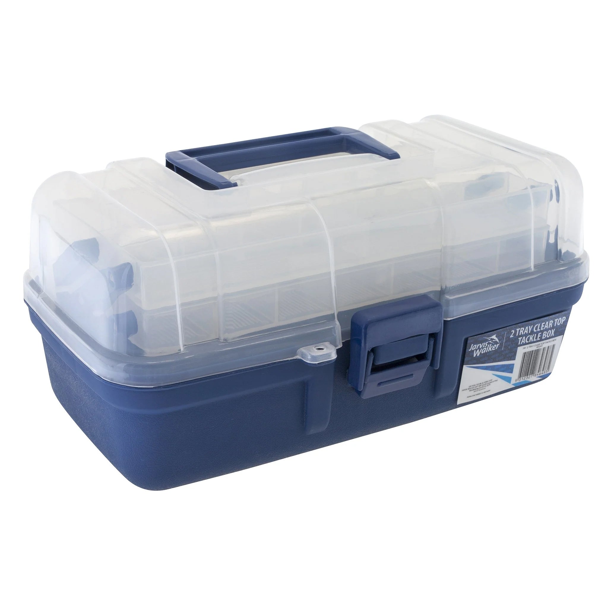 Jarvis Walker Clear Top Tackle Box 2 Tray