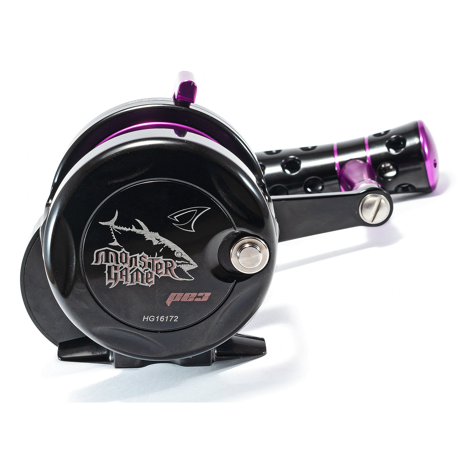 Jigging Master Monster Game W/ Turbo Knob PE3 RH Black Purple Left