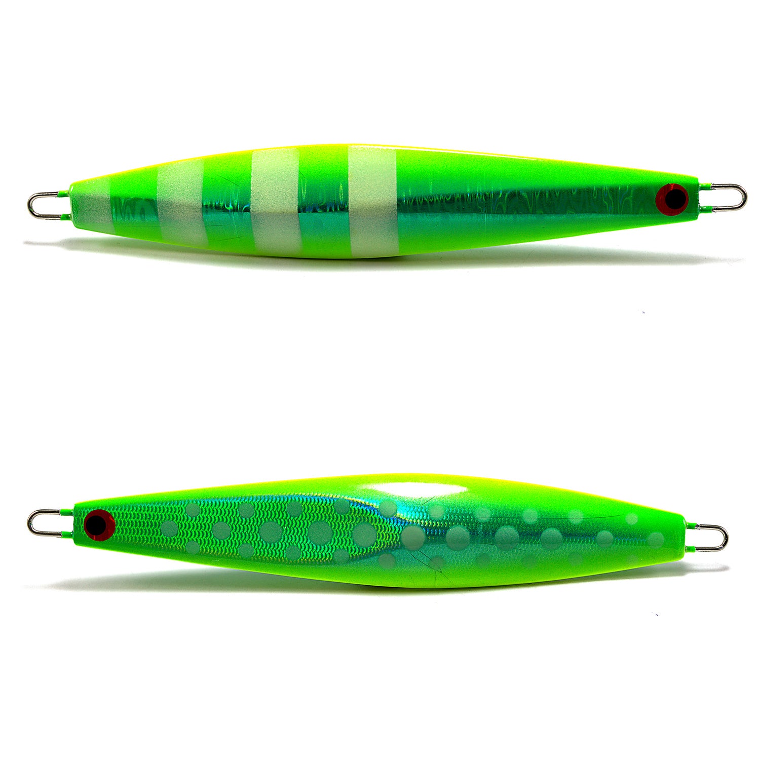 Lamble Bait Haoli King 250g Lime Chartreuse Spotted