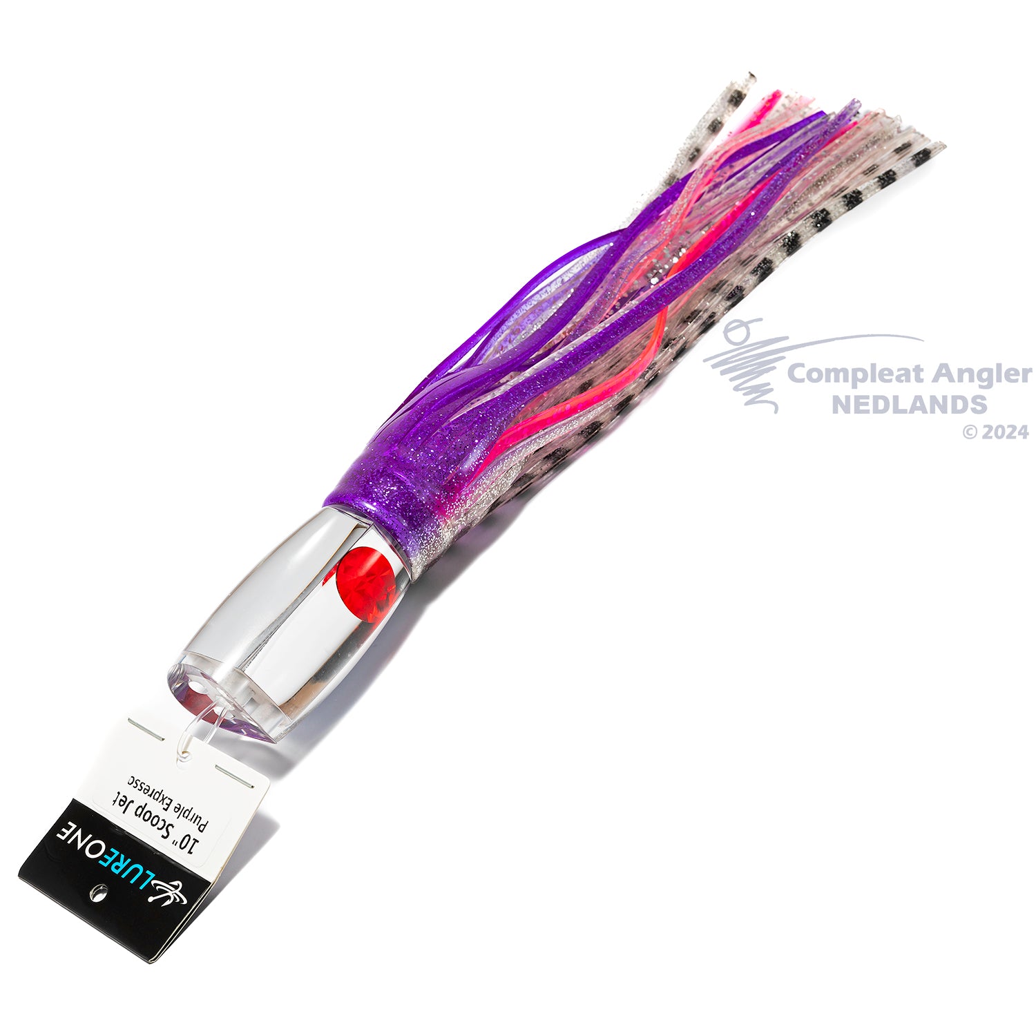 Lure One 10in Scoop Jet Purple Express