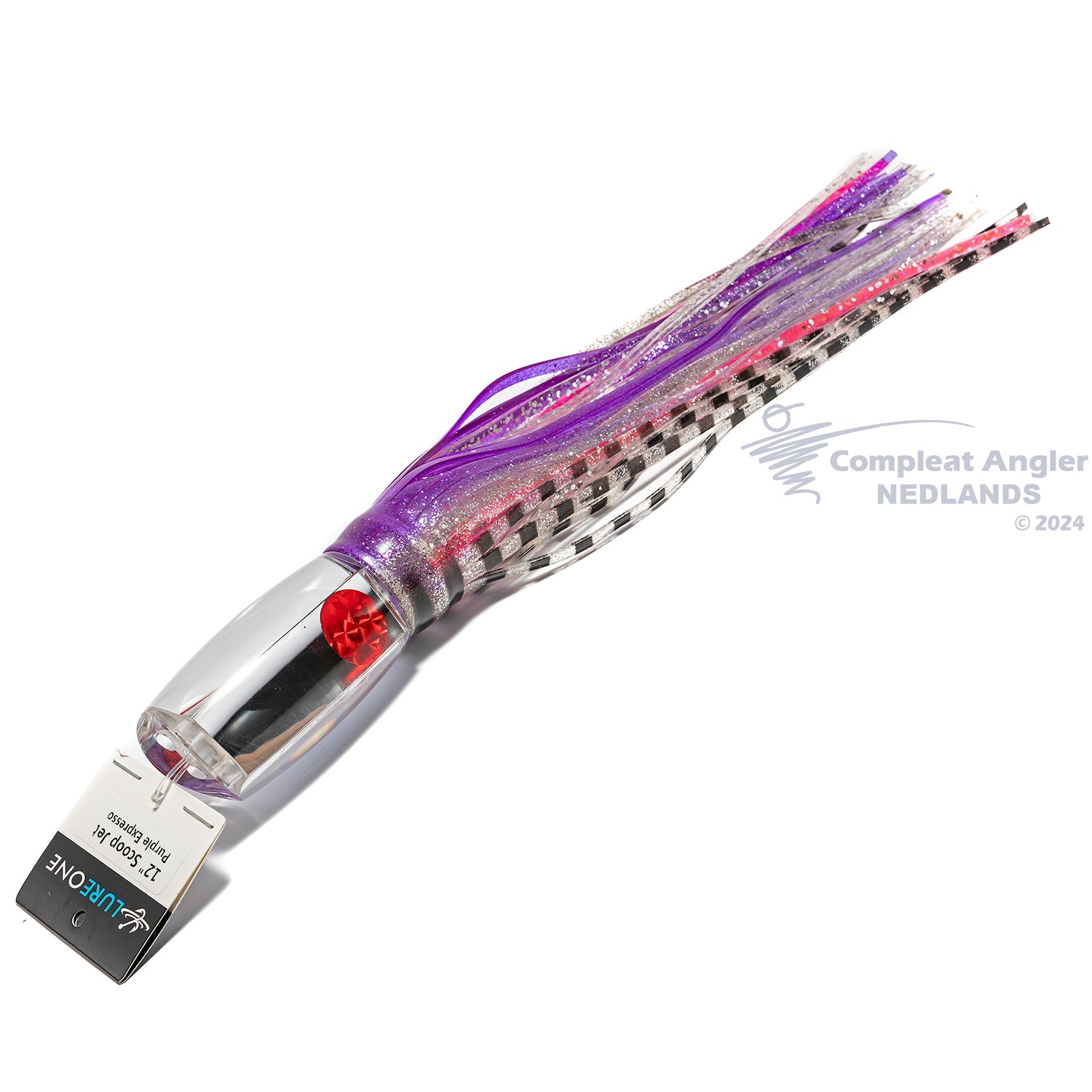 Lure One 12in Scoop Jet Purple Express