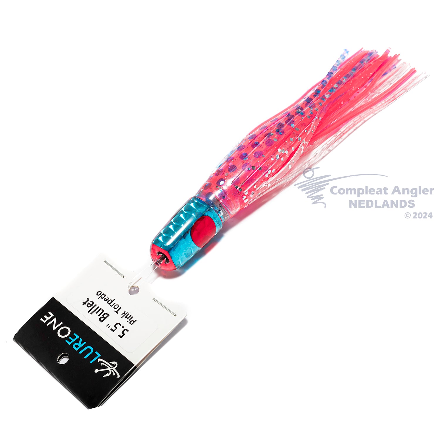 Lure One 5.5in Bullet Pink Torpedo