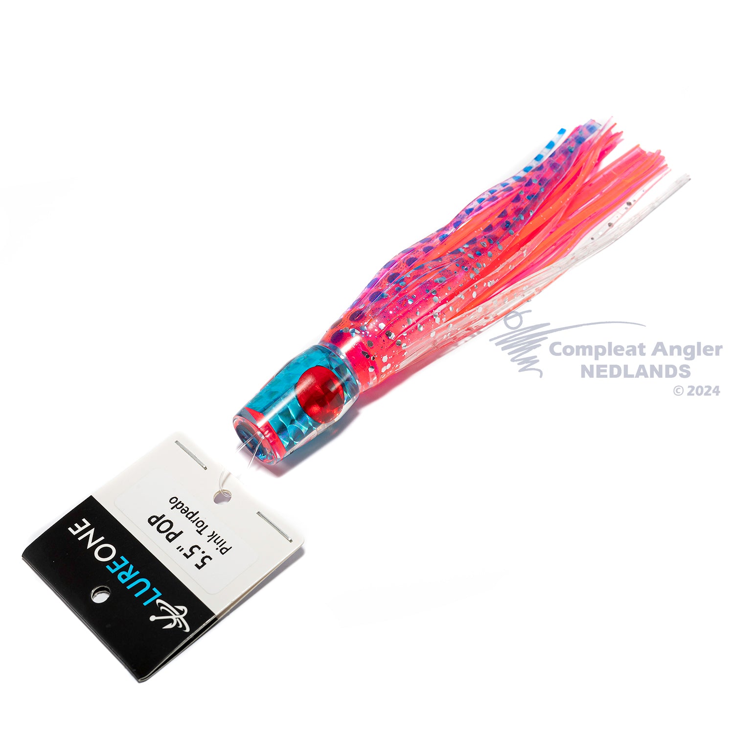Lure One 5.5in Pop Pink Torpedo