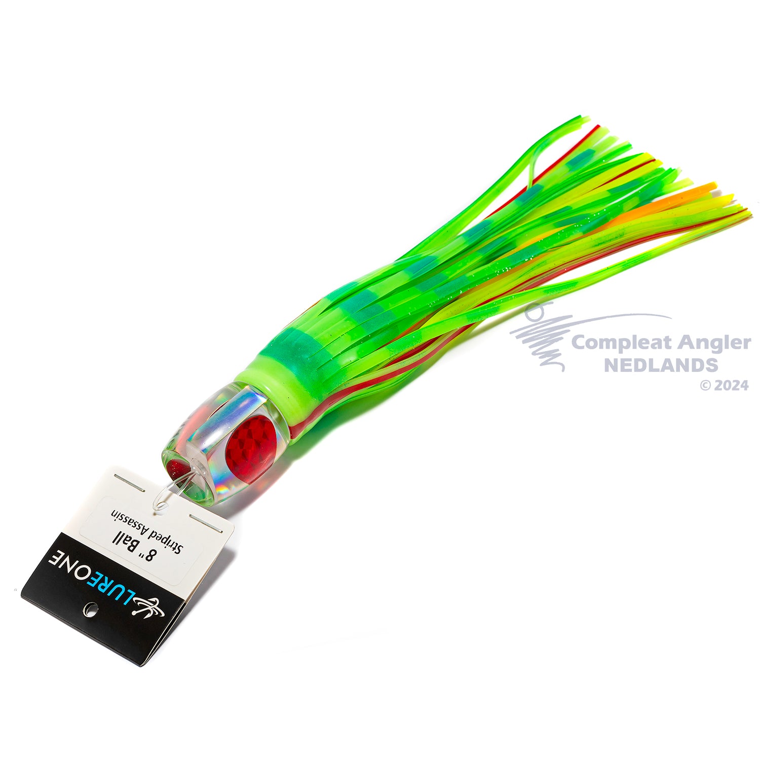Lure One 8in Ball Striped Assassin
