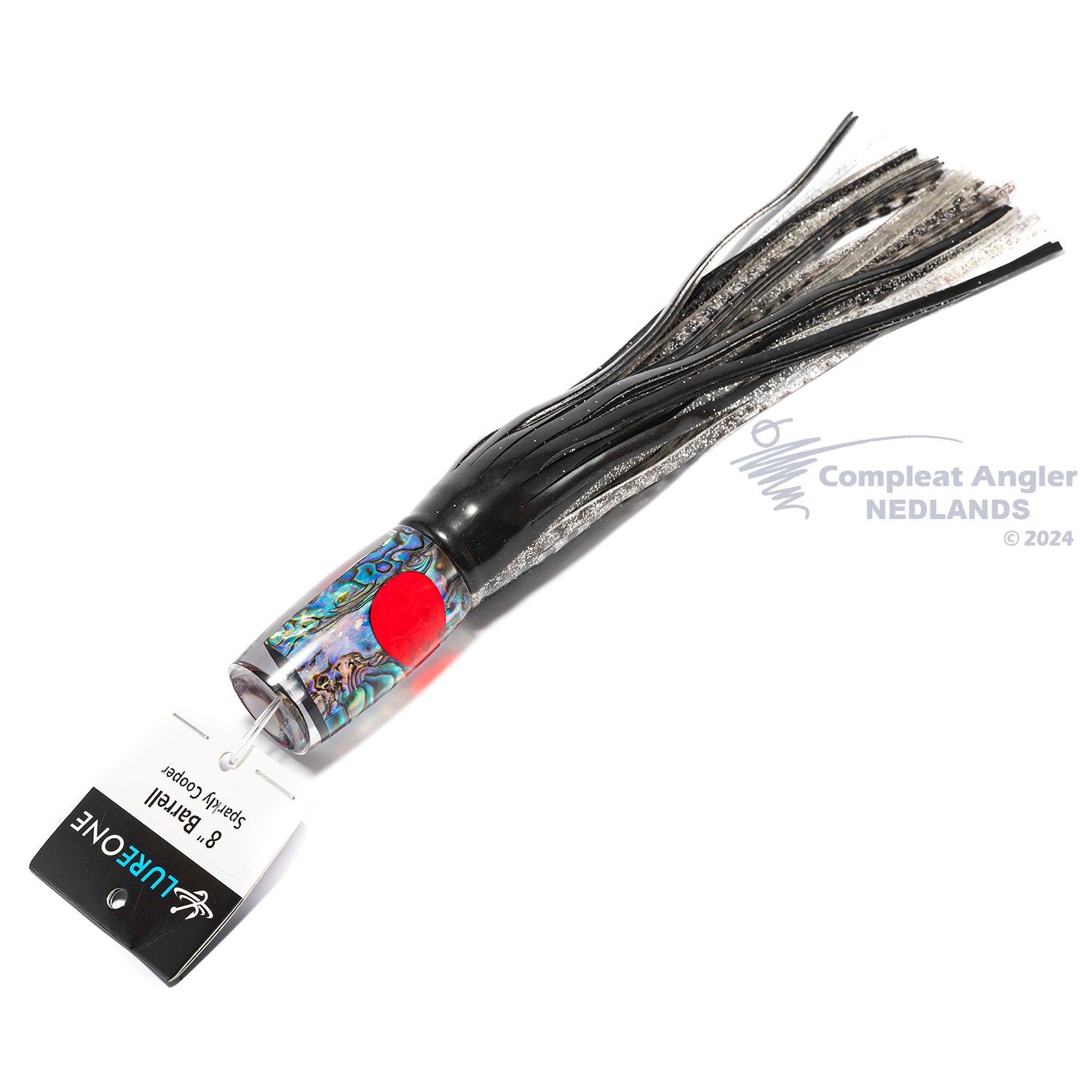 Lure One 8in Barrell Sparkly Cooper