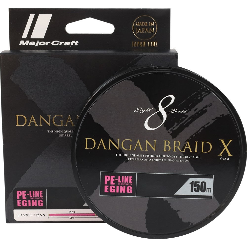 Majorcraft Dangan Braid X Eging 150m Pink