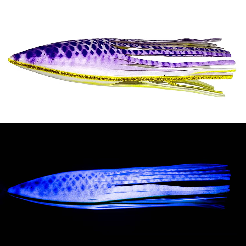Meridian Tackle Sword Skirt Purple Lumo